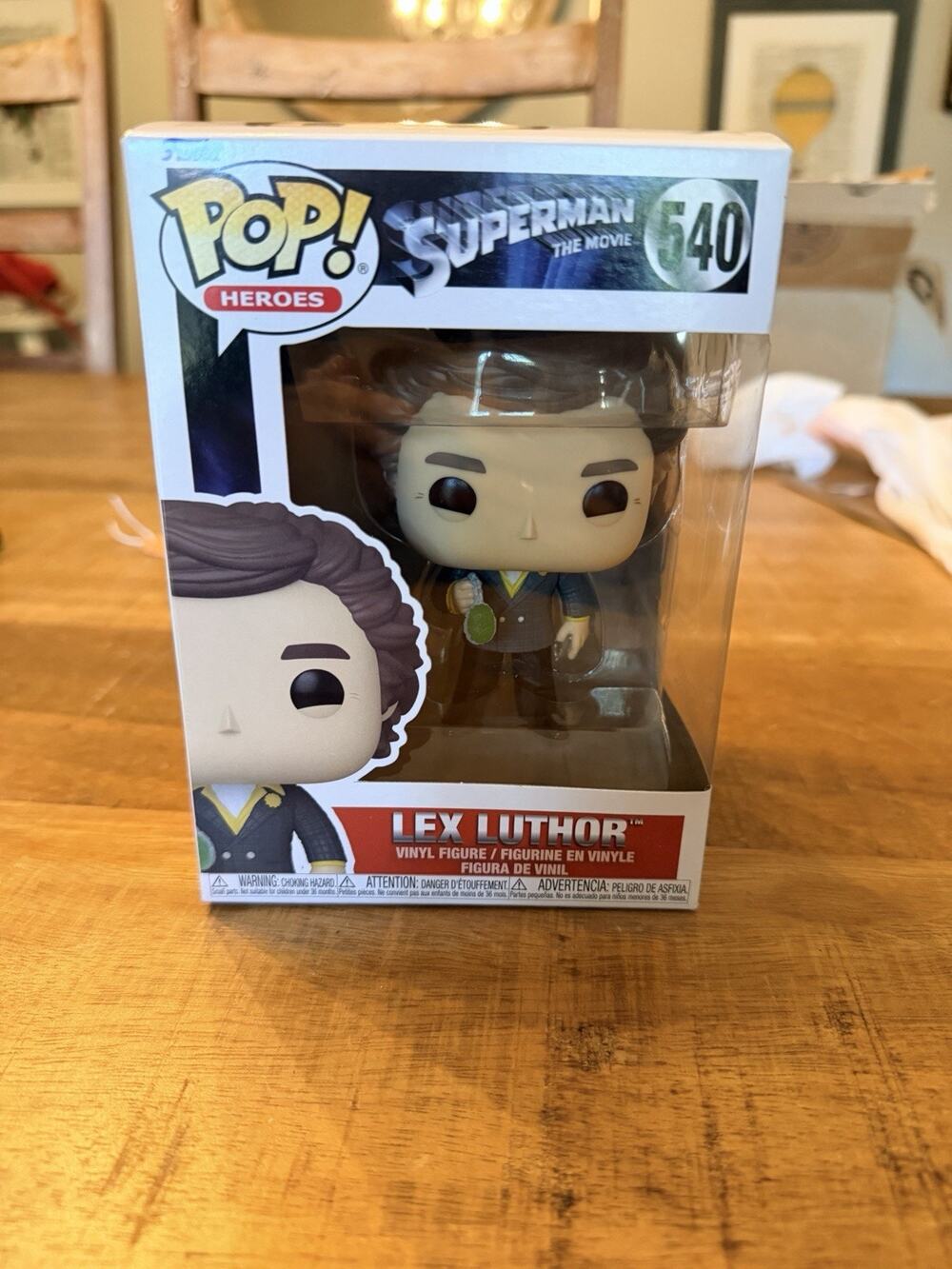 Funko Pop! Vinyl Lex Luthor Superman The Movie #540 Heroes Figure